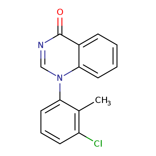 Clc1cccc(c1C)n1cnc(=O)c2c1cccc2