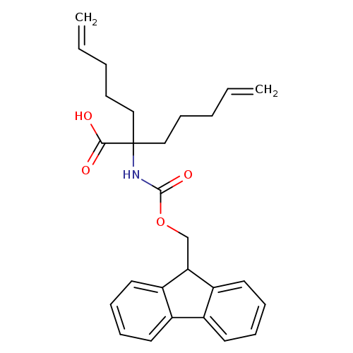 C=CCCCC(C(=O)O)(NC(=O)OCC1c2ccccc2c2c1cccc2)CCCC=C