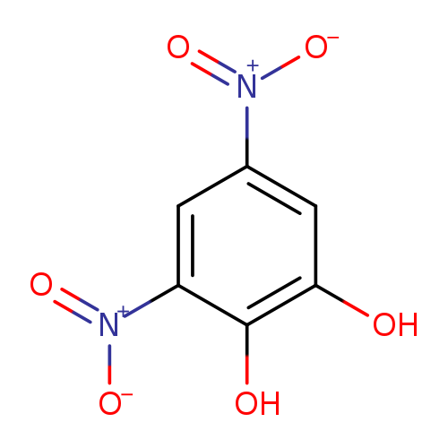 [O-][N+](=O)c1cc(O)c(c(c1)[N+](=O)[O-])O