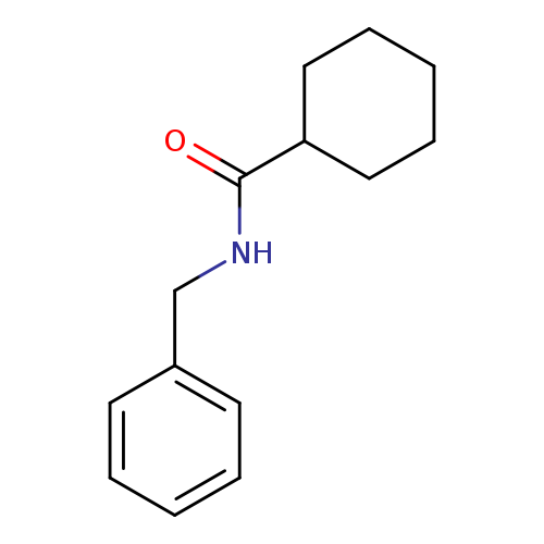 O=C(C1CCCCC1)NCc1ccccc1