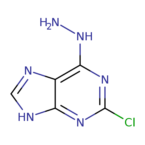 NNc1nc(Cl)nc2c1nc[nH]2