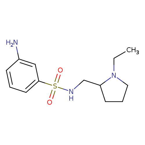 CCN1CCCC1CNS(=O)(=O)c1cccc(c1)N