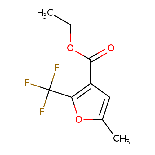 CCOC(=O)c1cc(oc1C(F)(F)F)C