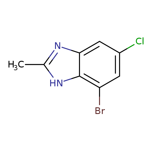 Clc1cc(Br)c2c(c1)nc([nH]2)C