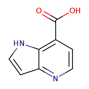 OC(=O)c1ccnc2c1[nH]cc2