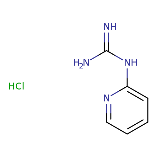 NC(=N)Nc1ccccn1.Cl