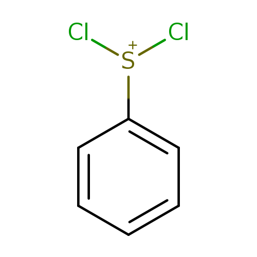Cl[S+](c1ccccc1)Cl
