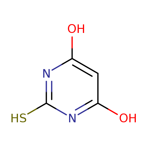 Oc1cc(O)nc(n1)S