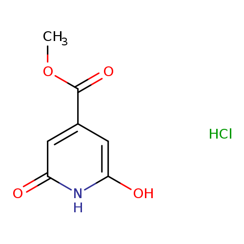 COC(=O)c1cc(O)[nH]c(=O)c1.Cl