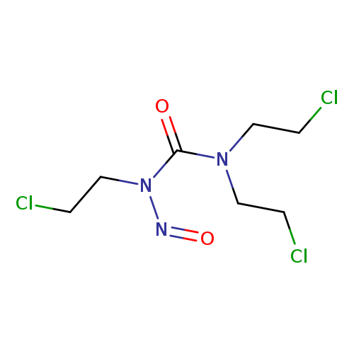 ClCCN(C(=O)N(CCCl)N=O)CCCl