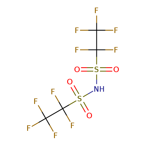 FC(S(=O)(=O)NS(=O)(=O)C(C(F)(F)F)(F)F)(C(F)(F)F)F