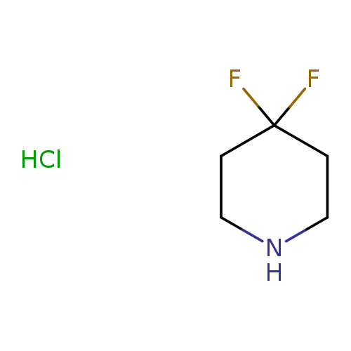 FC1(F)CCNCC1.Cl