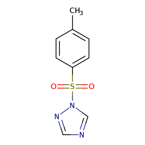 Cc1ccc(cc1)S(=O)(=O)n1ncnc1