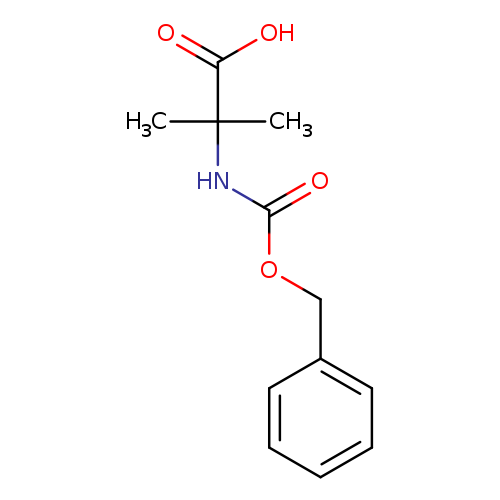 O=C(NC(C(=O)O)(C)C)OCc1ccccc1