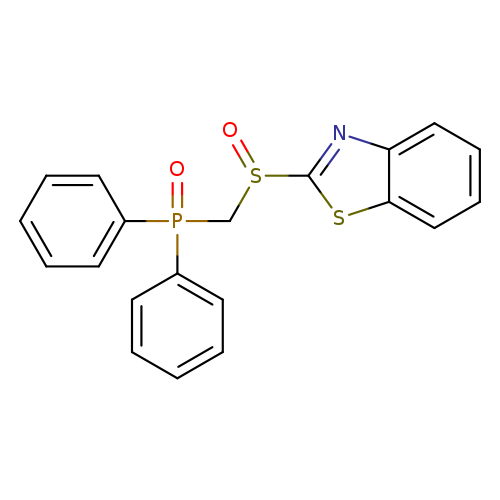 O=S(c1nc2c(s1)cccc2)CP(=O)(c1ccccc1)c1ccccc1