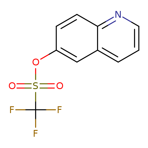 O=S(=O)(C(F)(F)F)Oc1ccc2c(c1)cccn2