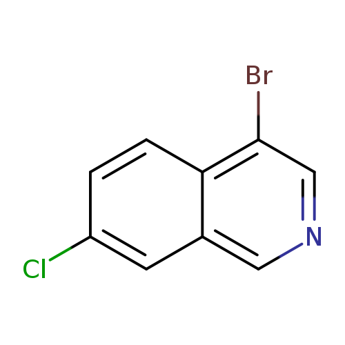 Clc1ccc2c(c1)cncc2Br