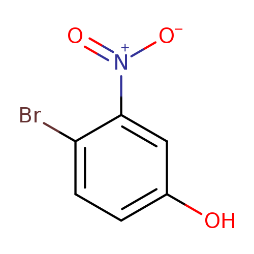 Oc1ccc(c(c1)[N+](=O)[O-])Br