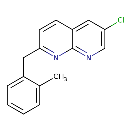 Clc1cnc2c(c1)ccc(n2)Cc1ccccc1C