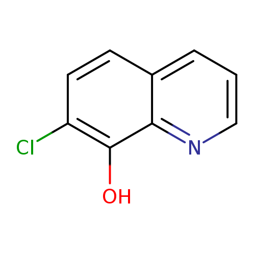 Clc1ccc2c(c1O)nccc2