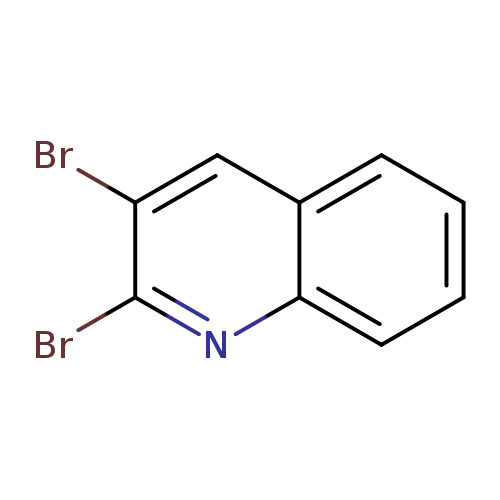 Brc1cc2ccccc2nc1Br