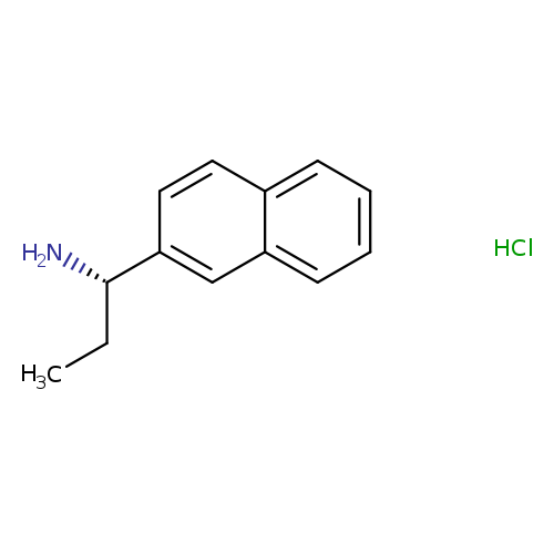 CC[C@@H](c1ccc2c(c1)cccc2)N.Cl