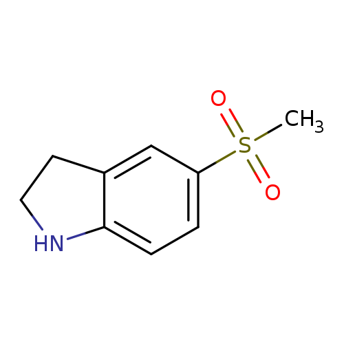 CS(=O)(=O)c1ccc2c(c1)CCN2