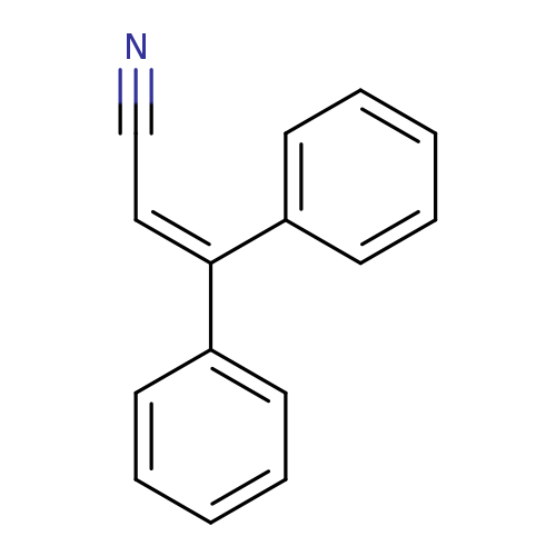 N#CC=C(c1ccccc1)c1ccccc1