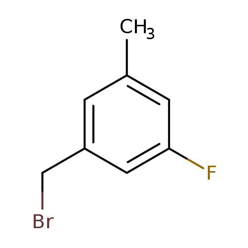 BrCc1cc(C)cc(c1)F