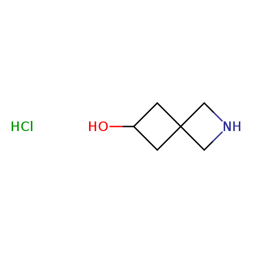 OC1CC2(C1)CNC2.Cl