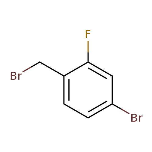 BrCc1ccc(cc1F)Br