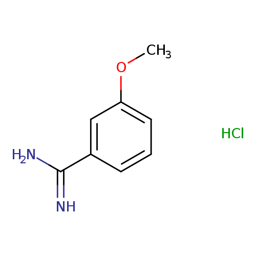 COc1cccc(c1)C(=N)N.Cl