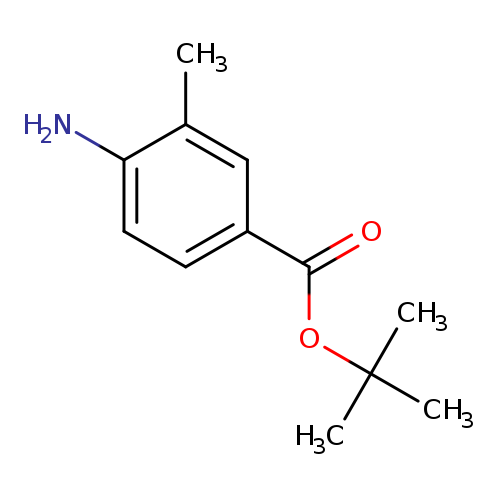 O=C(c1ccc(c(c1)C)N)OC(C)(C)C