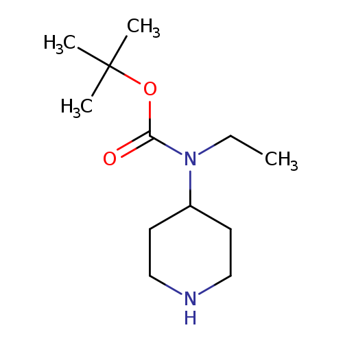 CCN(C(=O)OC(C)(C)C)C1CCNCC1