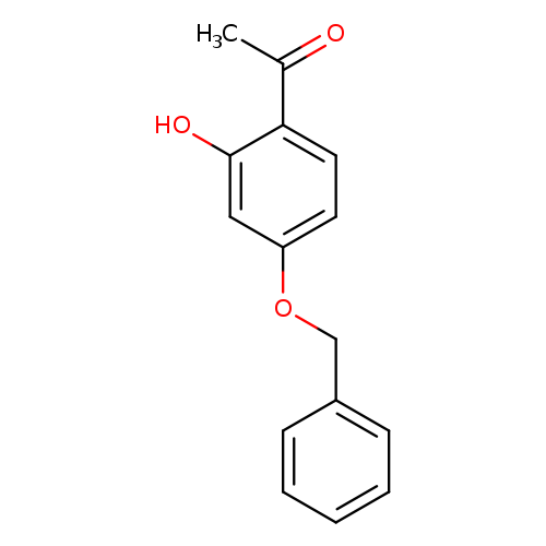 CC(=O)c1ccc(cc1O)OCc1ccccc1