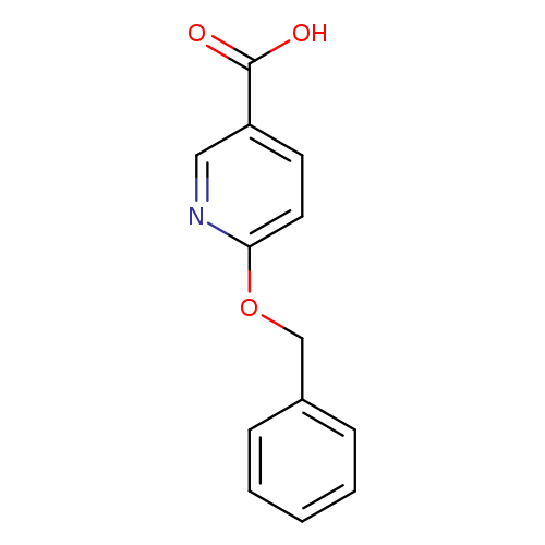 OC(=O)c1ccc(nc1)OCc1ccccc1