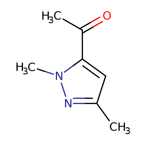 Cc1nn(c(c1)C(=O)C)C