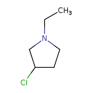 CCN1CCC(C1)Cl