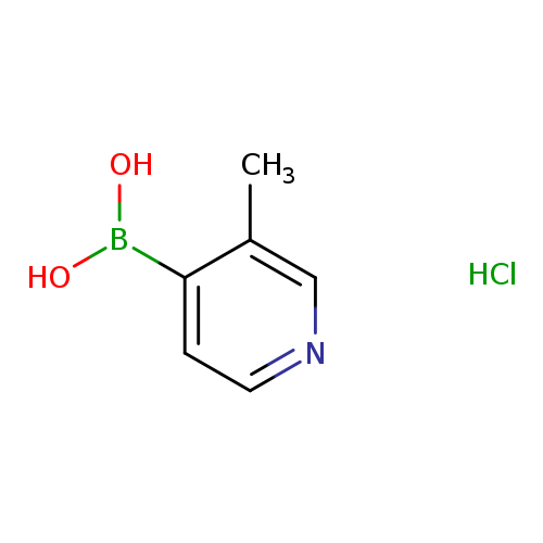 OB(c1ccncc1C)O.Cl