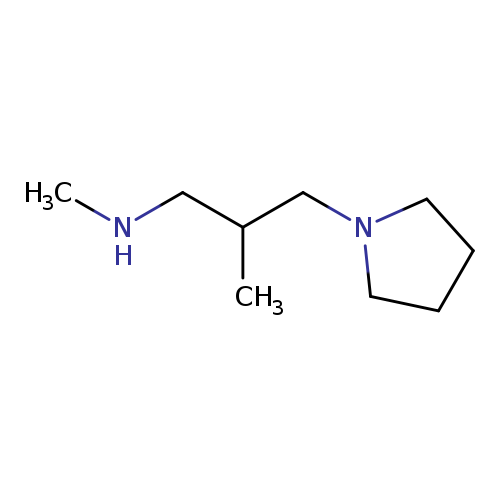 CNCC(CN1CCCC1)C