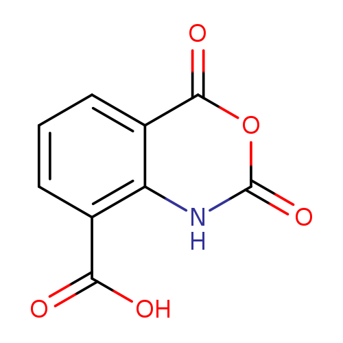 O=c1oc(=O)c2c([nH]1)c(ccc2)C(=O)O