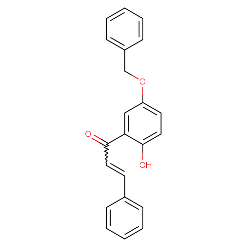 O=C(c1cc(OCc2ccccc2)ccc1O)C=Cc1ccccc1