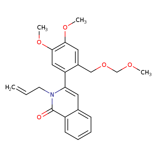 C=CCn1c(cc2c(c1=O)cccc2)c1cc(OC)c(cc1COCOC)OC