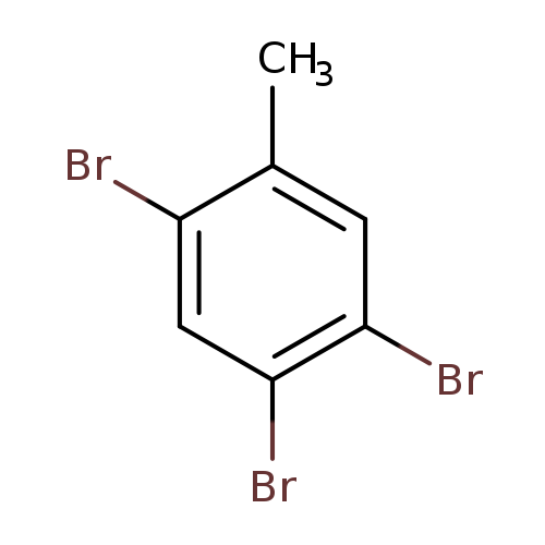 Brc1cc(Br)c(cc1C)Br