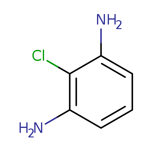 Nc1cccc(c1Cl)N