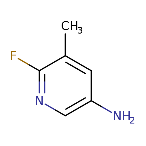 Nc1cnc(c(c1)C)F