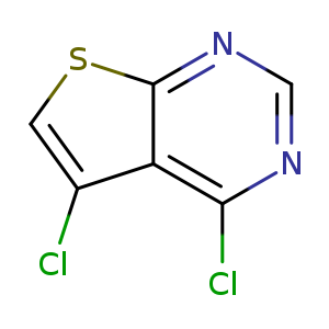 Clc1csc2c1c(Cl)ncn2