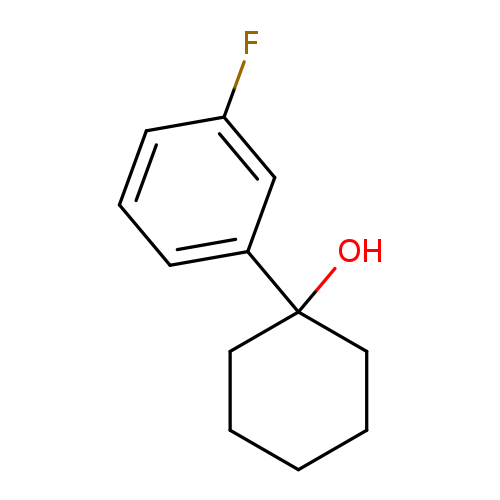 Fc1cccc(c1)C1(O)CCCCC1