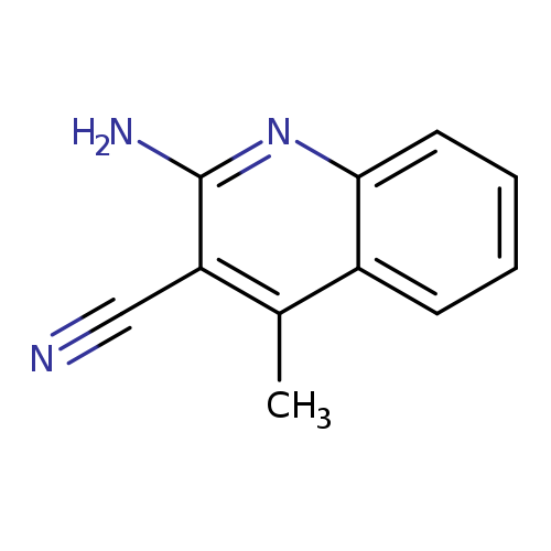 N#Cc1c(N)nc2c(c1C)cccc2