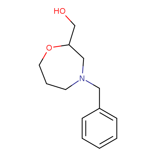 OCC1OCCCN(C1)Cc1ccccc1